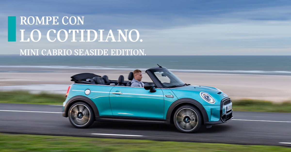 MINI CABRIO SEASIDE EDITION 1200X628